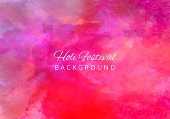 Free Vector Bright Colorful Holi Festival Background - Free vector #423061